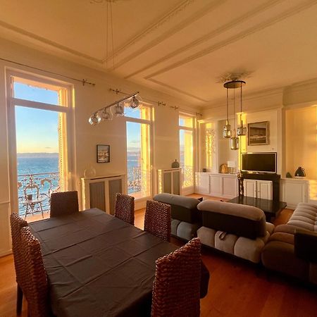 Appartement Sur La Corniche Kennedy Face A La Mer Marseille Bagian luar foto